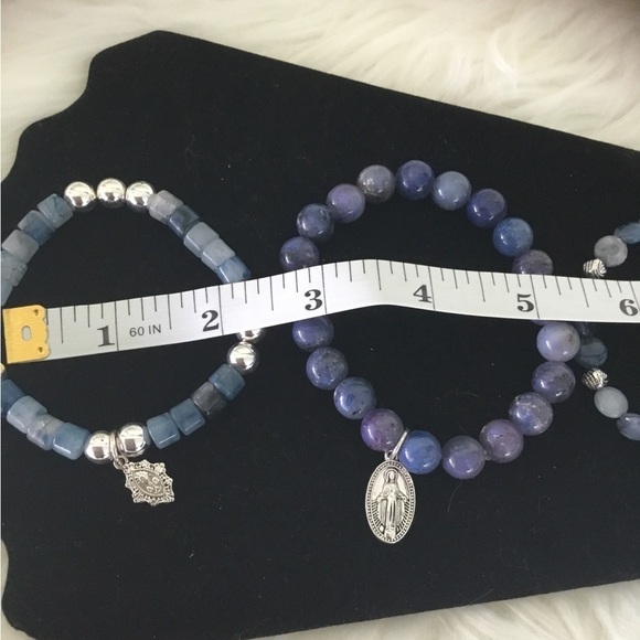 Avon religious 3 piece stretch bracelet set - Picture 11 of 15